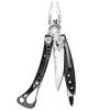 Leatherman Skeletool CX 830923 - Lekki multitool, stal 154CM, otwieracz do kapsli, do survivalu i codziennego użytku - 66 mm ostrze - Leatherman